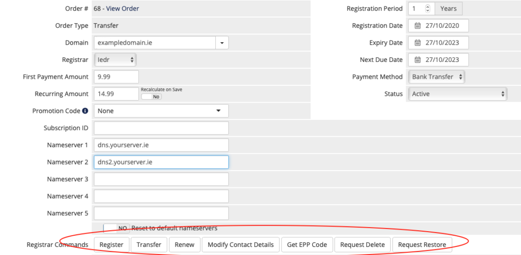 Domain Administration